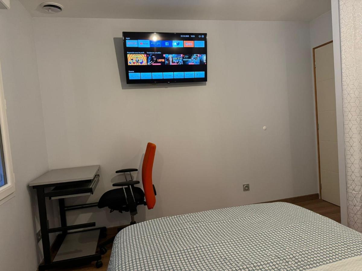 Chambre Privee/Climatisee+Tv /Petit Dejeuner Inclu/Tout Confort 느베르 외부 사진
